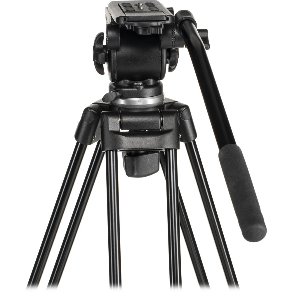 EImage EK50AAM Fluid Drag Video Head and Tripod