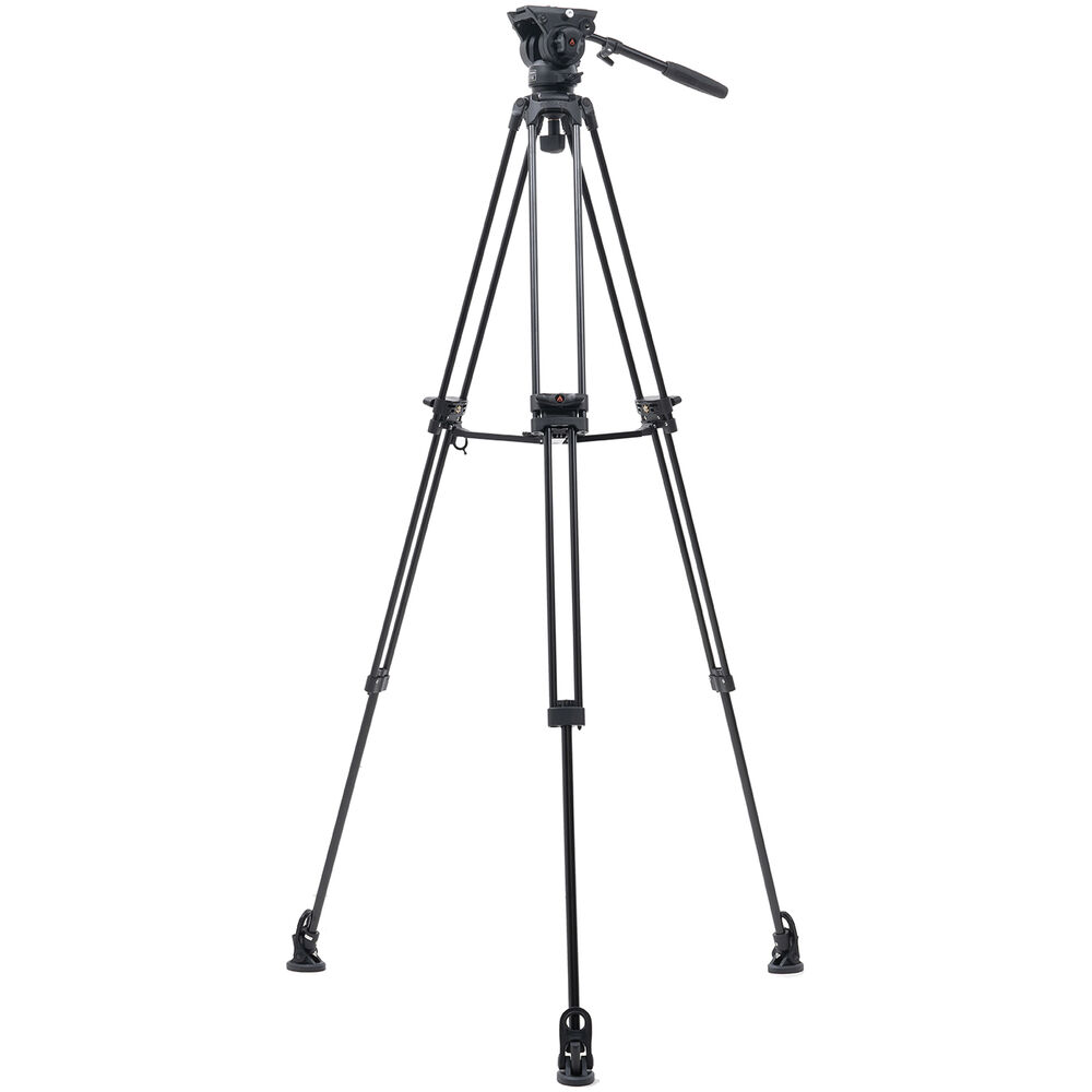 EImage 2Stage Aluminum Fluid Head Tripod Kit
