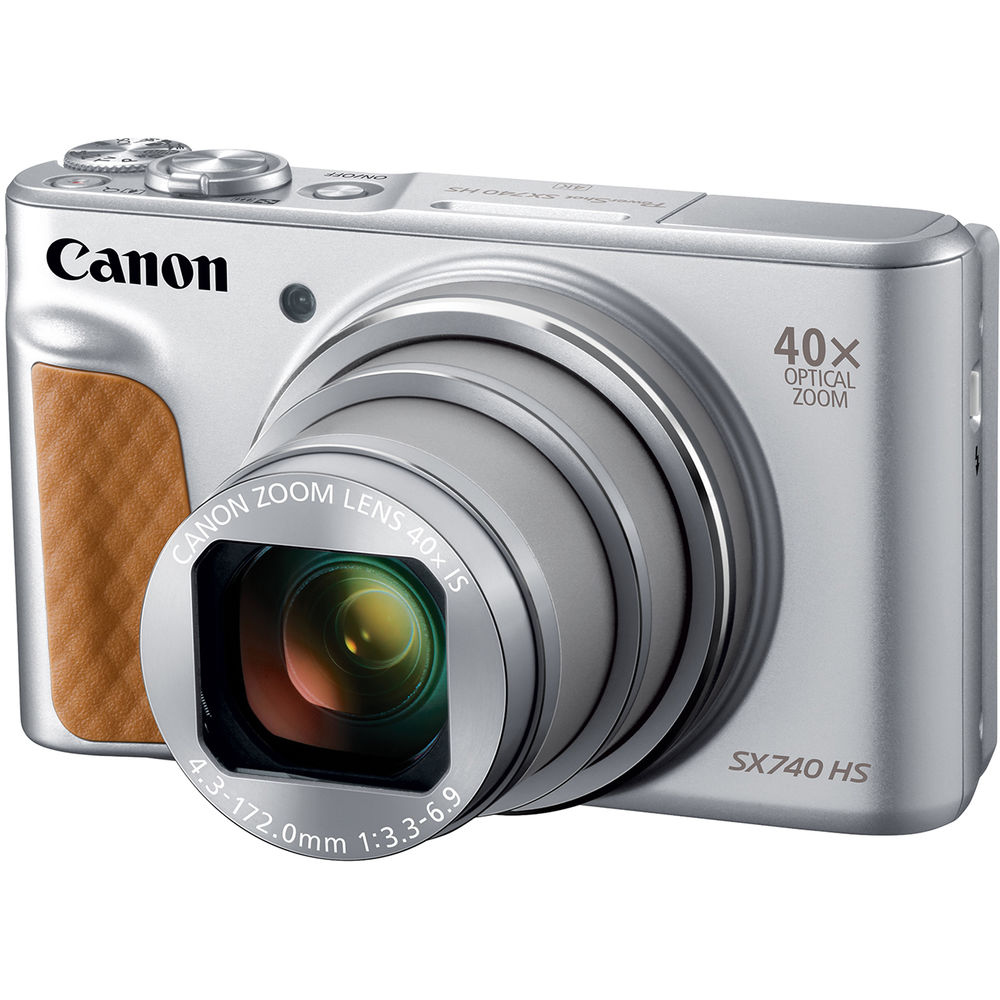 Canon PowerShot SX740 HS Digital Camera (Silver)