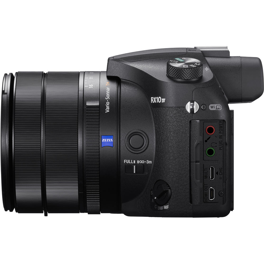 Sony Cyber-shot RX10 IV 20.1-Megapixel Digital Camera Black