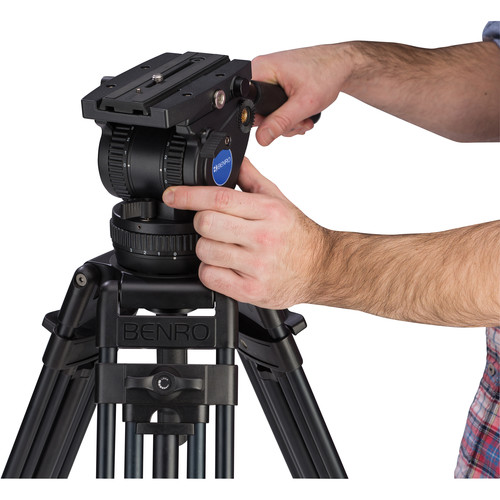 Benro BV10 Twin-Leg Aluminum Tripod Kit