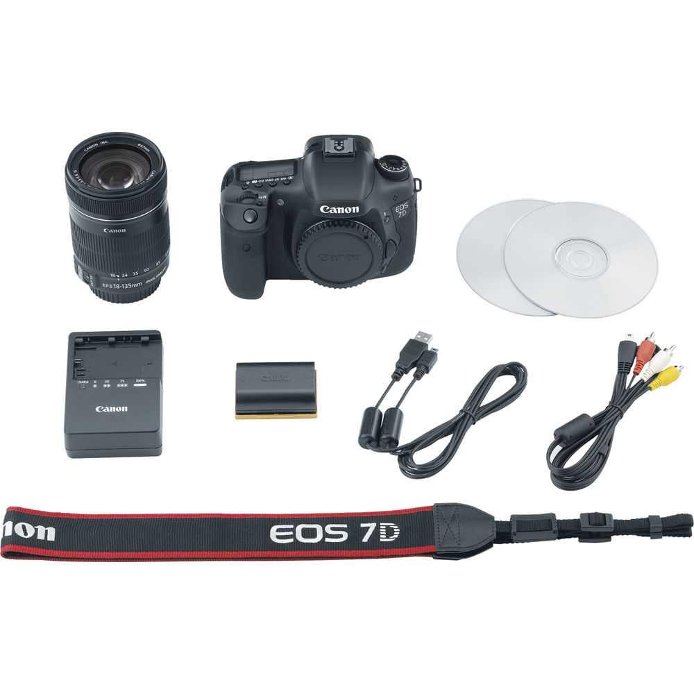 Canon EOS 7D DSLR Camera with 18-135mm Kit