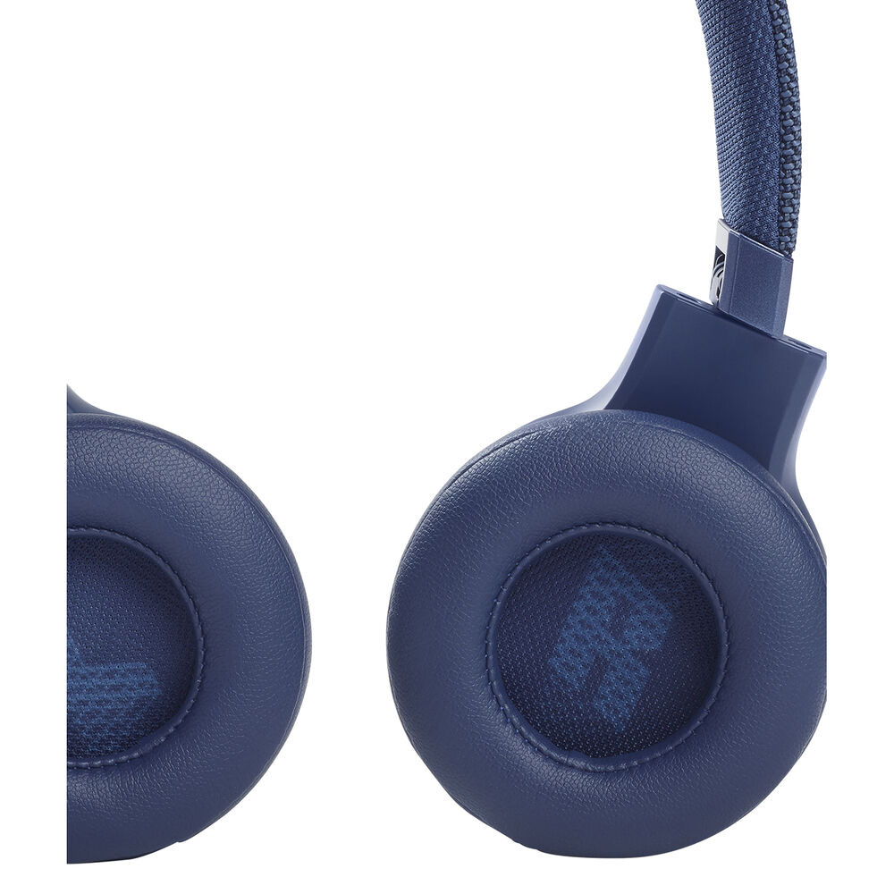 JBL LIVE 460NC - Headphones with mic - on-ear - Bluetooth - wireless, wired  - active noise canceling - 3.5 mm jack - blue