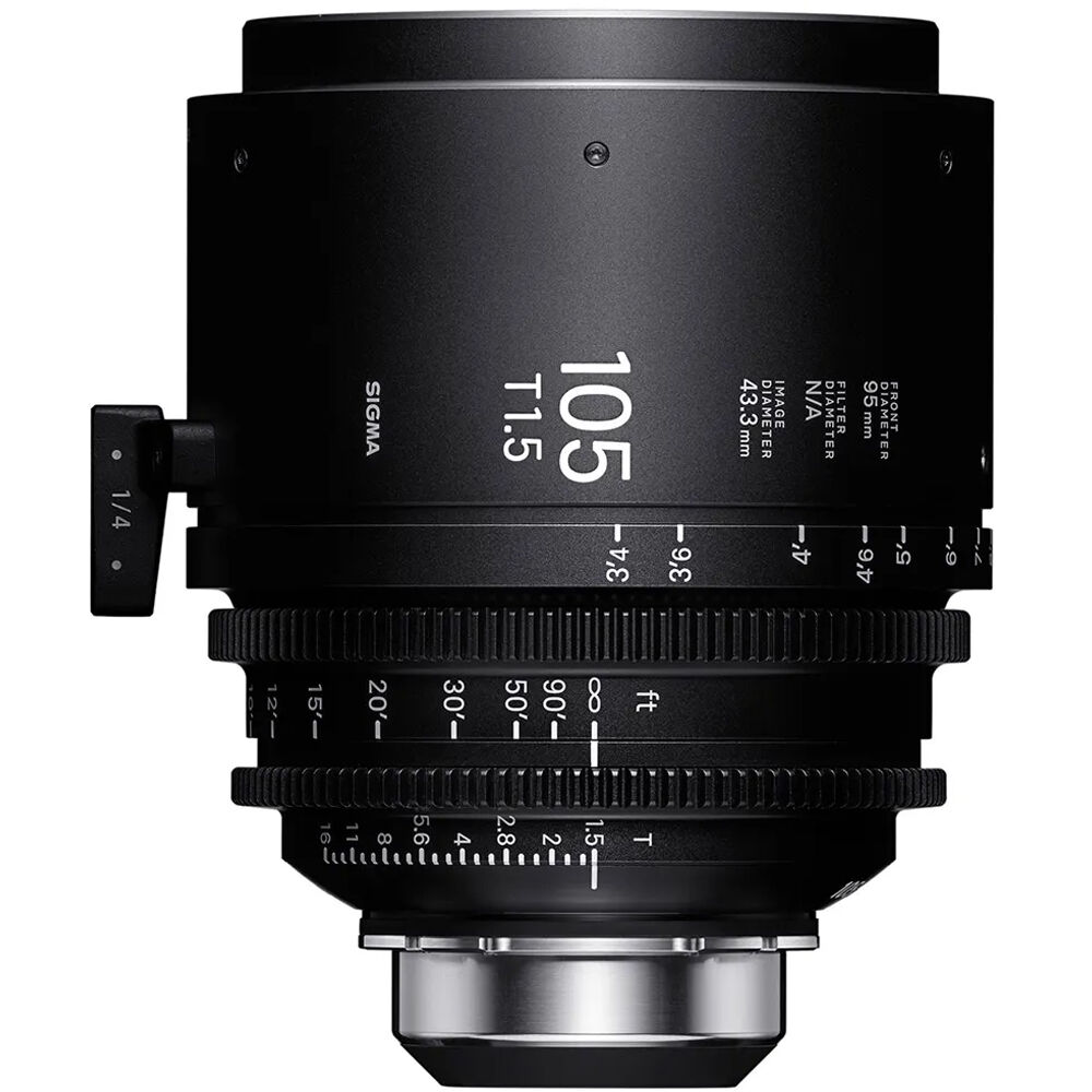 Sigma 105mm T1.5 FF High-Speed Prime with /i Technology (PL, Feet)