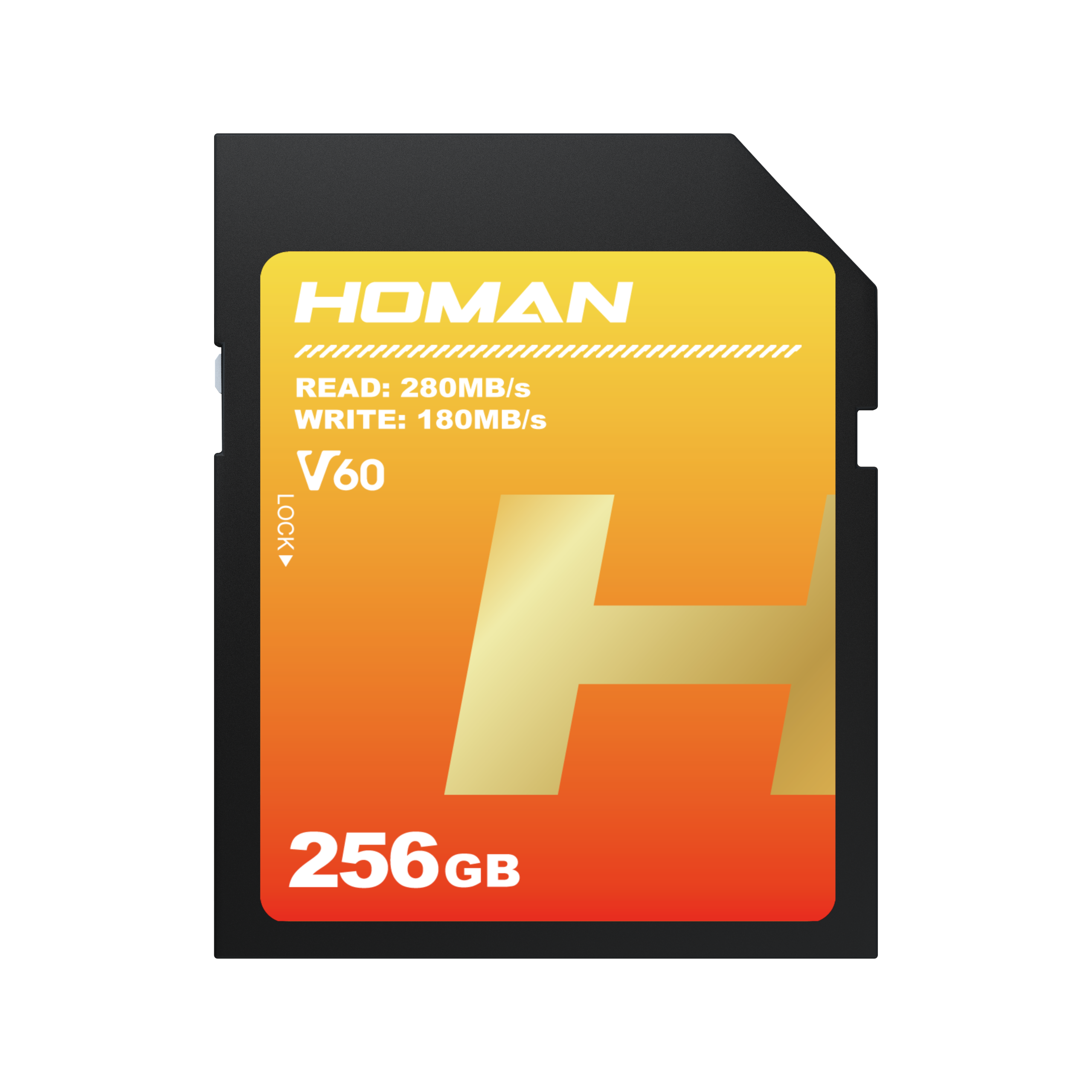 HOMAN UHS-II SD Card V60 256GB