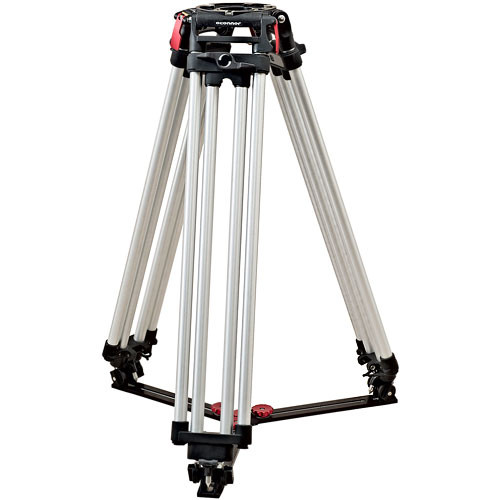 OConnor C12210001 Cine HD Single-Stage Aluminum Alloy Tripod (Mitchell) - Supports 309 lbs (140 kg)