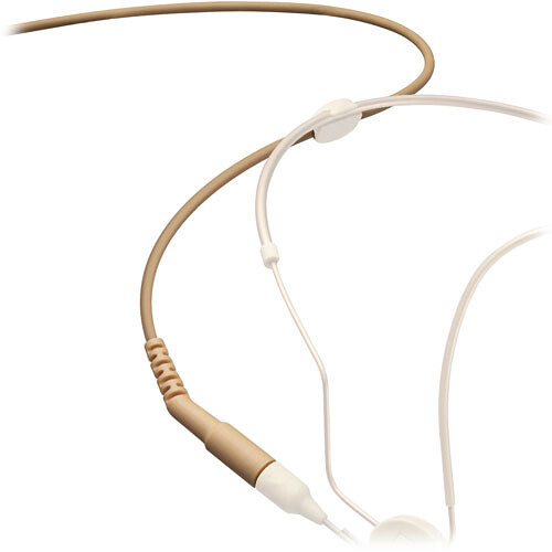 Sennheiser MKE Platinum Cable for HSP2 and HSP4 Lightweight Head-worn Microphone Assembly with 1/8" mini Connection for Evolution Series(Beige)