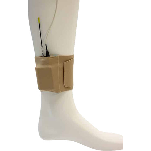 Remote Audio URSA Ankle Strap with Big Pouch (Beige)
