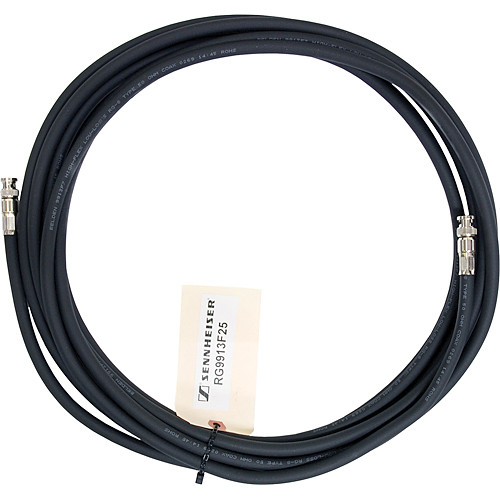Sennheiser RG9913 Low-Loss Flexible RF Antenna Cable 25' (7.62 m)