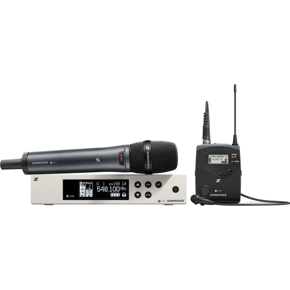 Sennheiser EW 100 G4-ME2/835-S Wireless Combo Microphone System (G: 823 to 865 MHz)