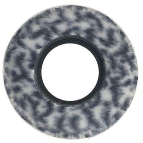 Bluestar RED CAM Round Viewfinder Eyecushion (Fleece, Snow Leopard)