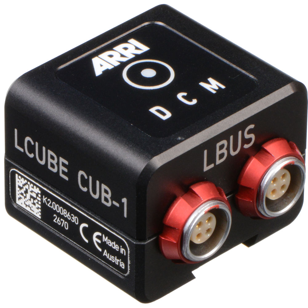 ARRI LCUBE CUB-1 LBUS to Serial Converter with Bracket