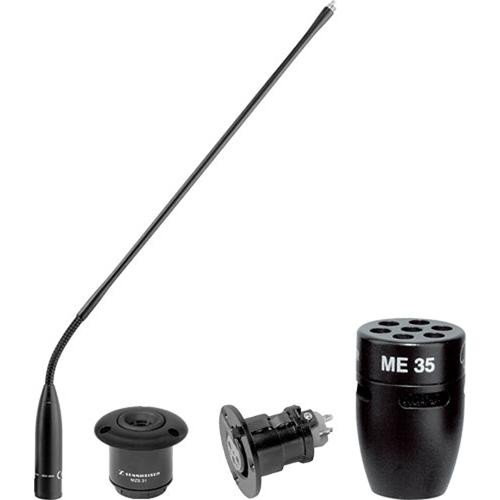 Sennheiser IS Series Gooseneck Microphone Package - Includes: MZH-3040 Gooseneck, MZT-30 XLR Flange, MZS-31 Shock-mount and
