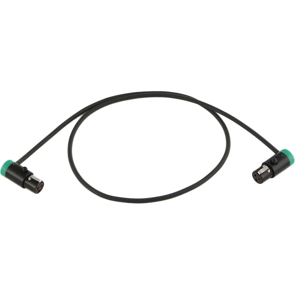 Cable Techniques CT-LPS33-18G LPS Low-Profile TA3F to TA3F Cable (18", Green)