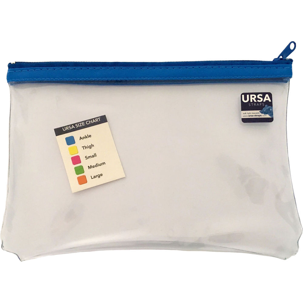 Remote Audio Ursa Clear Zipper Case for Transmitter Ankle Straps (8 x 5")