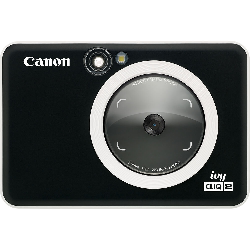 Canon IVY CLIQ2 Instant Camera Printer (Matte Black)