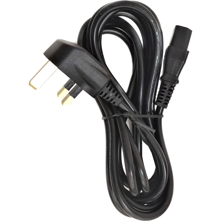 Litepanels IEC AC Power Cable Assembly (9.8', UK-Rated)