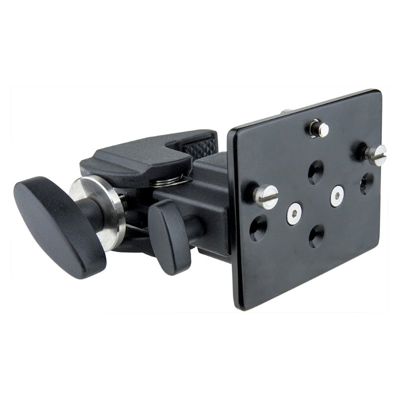KUPO KCP-740 / SUPER CONVI CLAMP W/ FRONT BOX MOUNTING PLATE