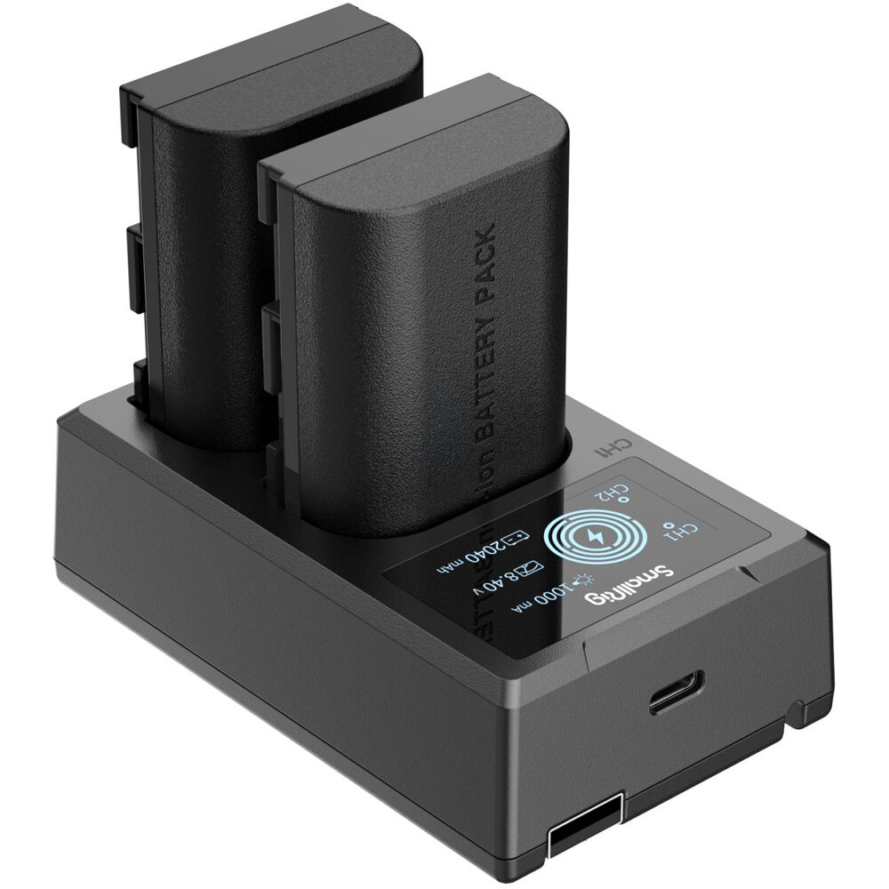 SmallRig LP-E6NH 2-Battery Kit with Dual Charger