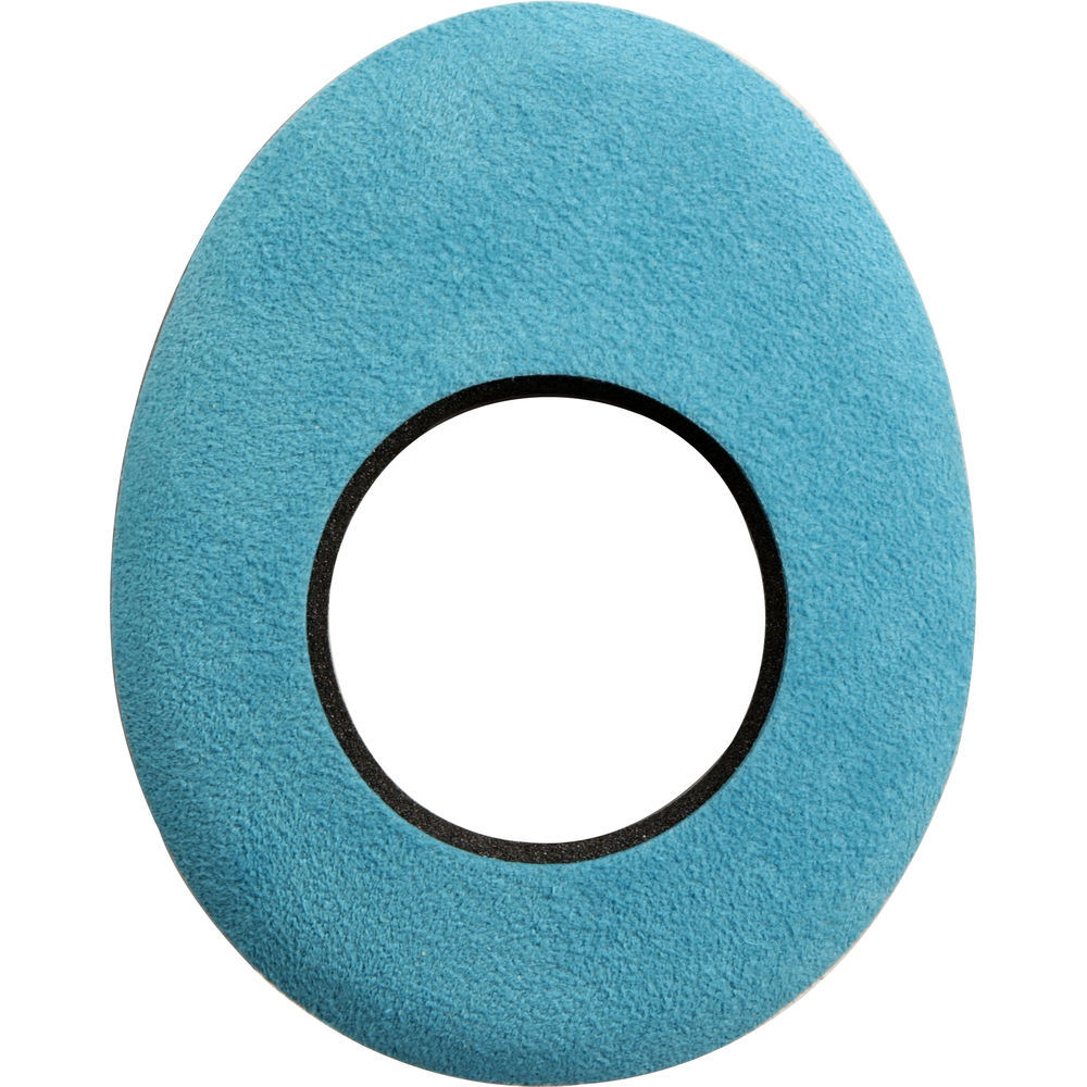 Bluestar Oval Large Viewfinder Eyecushion (Ultrasuede, Blue)