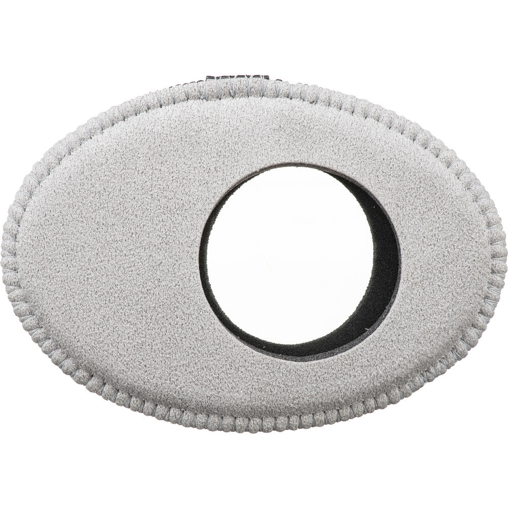 Bluestar Oval Extra-Large Viewfinder Eyecushion (Ultrasuede, Gray)