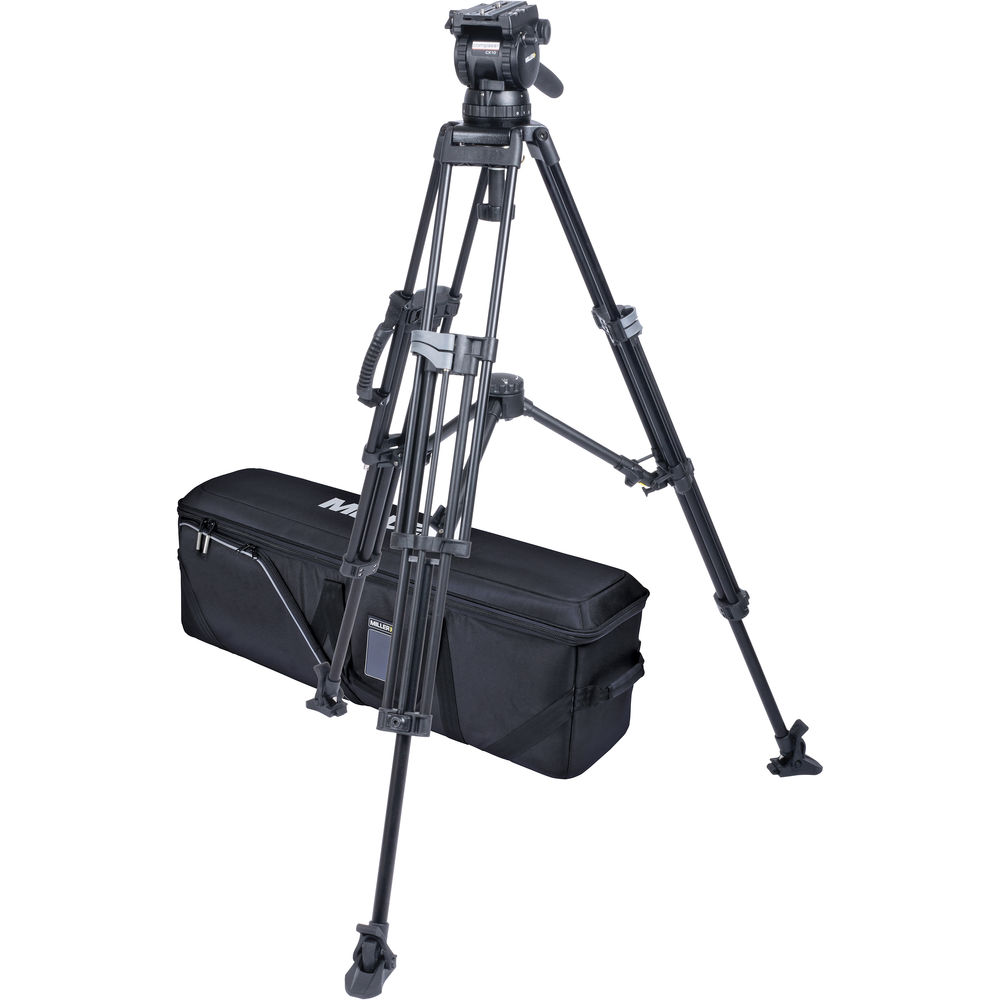 Miller CX10 Sprinter II 2-Stage Alloy Tripod System with Mid-Level Spreader