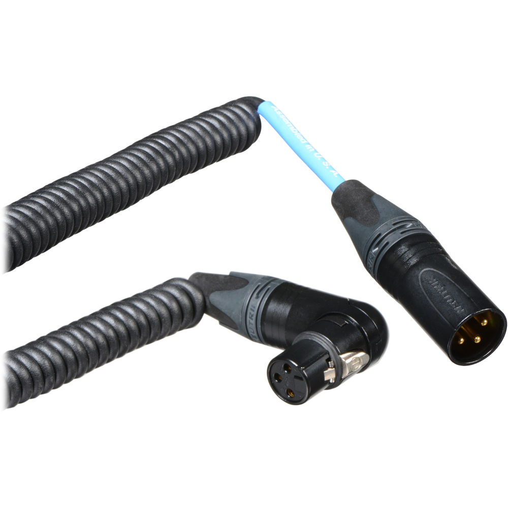 Cable Techniques CT-CC-6 Coiled Camera-Mounted Shotgun Microphone Cable