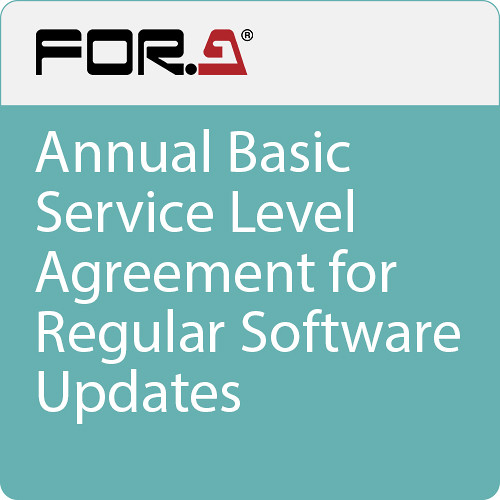 For.A Annual Basic Service Level Agreement for Regular Software Updates