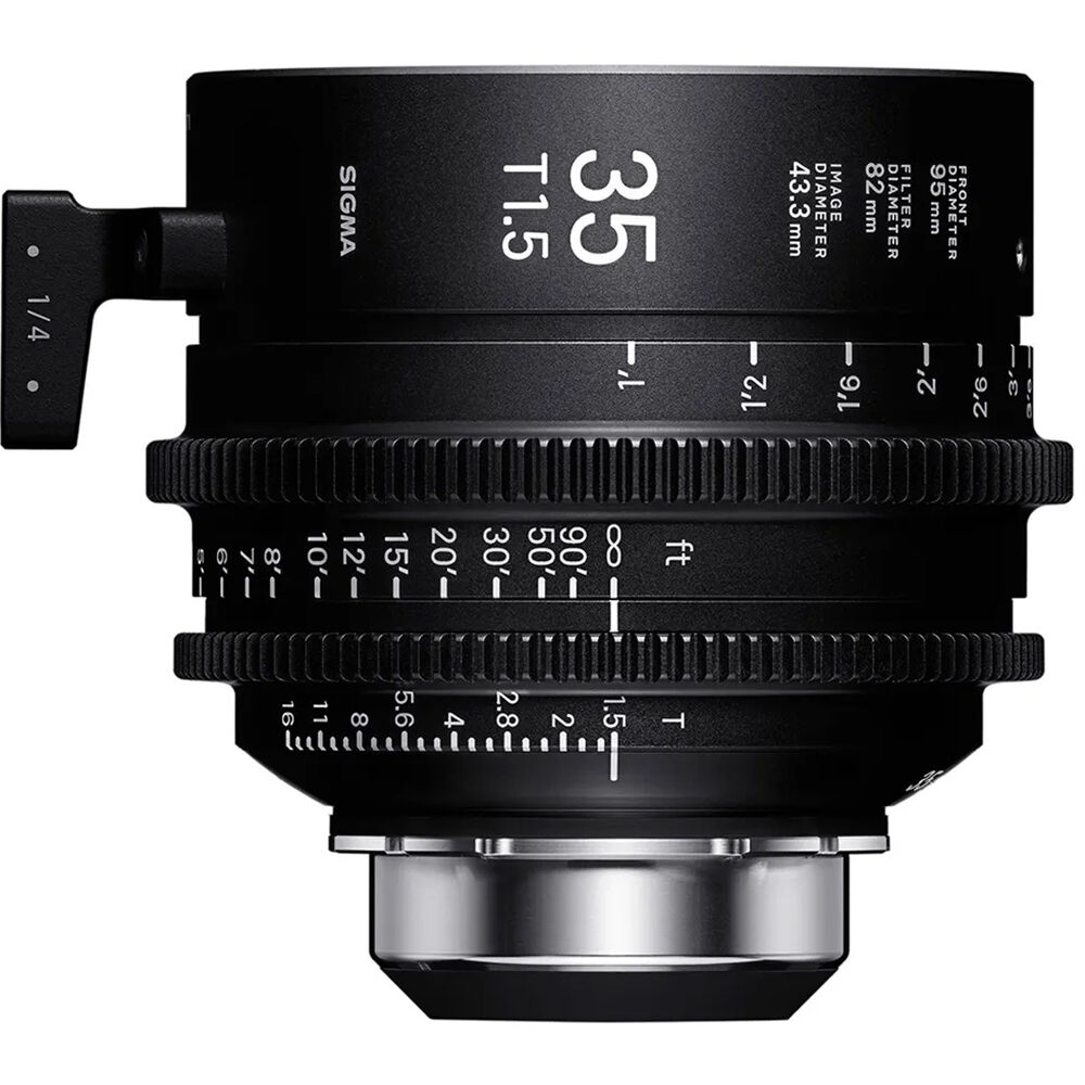 Sigma 35mm T1.5 Fully Luminous FF High-Speed Cine Prime with /i Technology (PL Mount, Meters)
