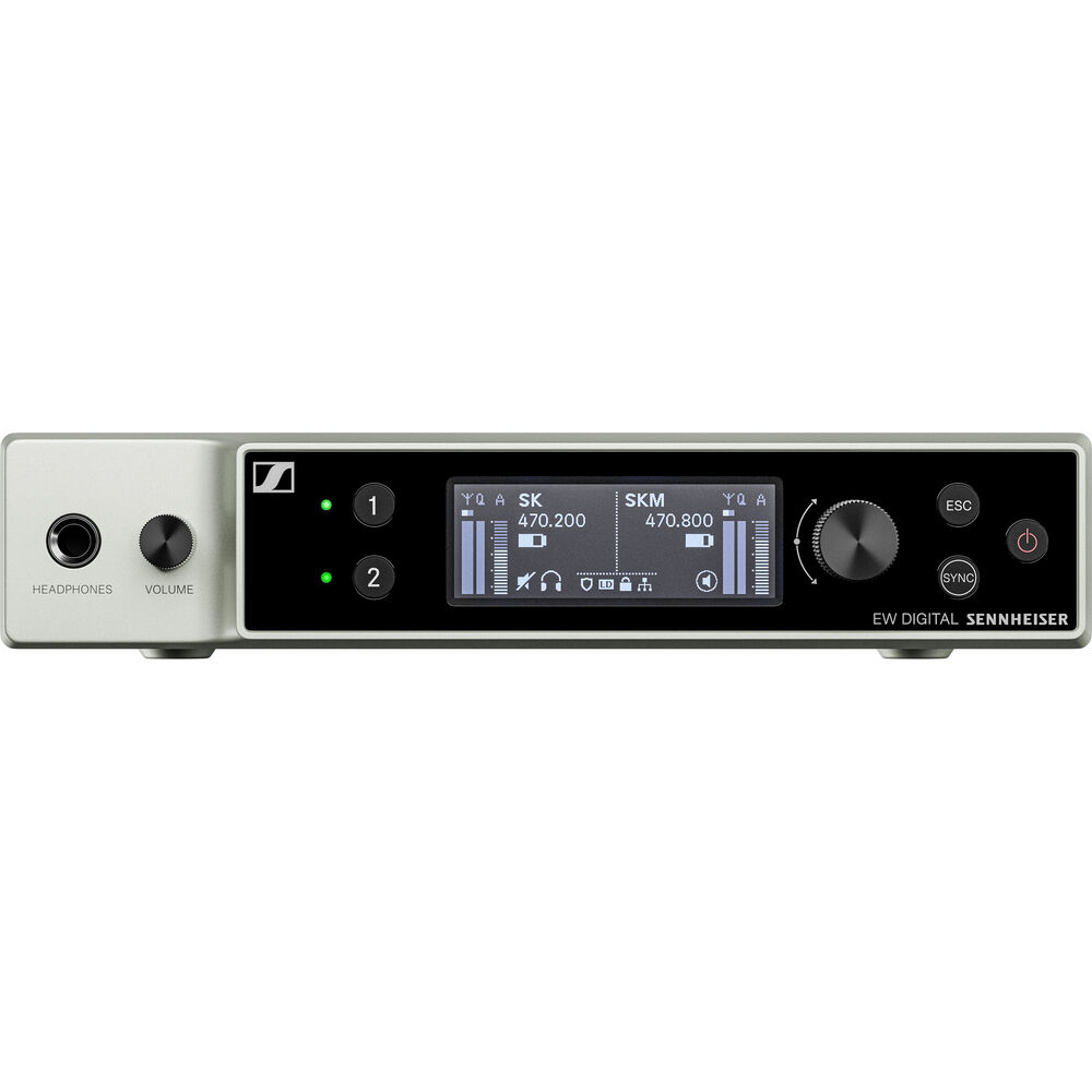 Sennheiser EW-DX EM 2 Two-Channel Digital Rackmount Receiver (Q1-9: 470 to 550 MHz)