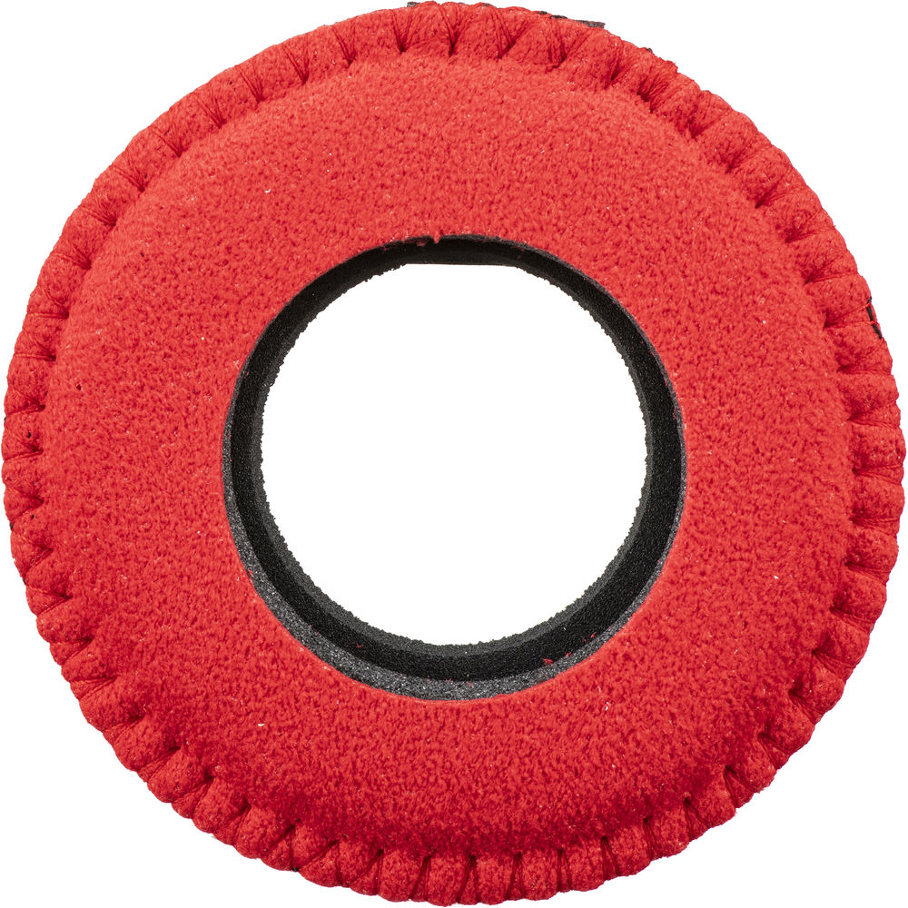 Bluestar Round Extra Large Suede Eyecushion (Red)