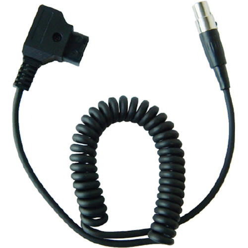 TVLogic D-Tap to Mini-XLR Coiled Power Cable for VFM Monitors (29")