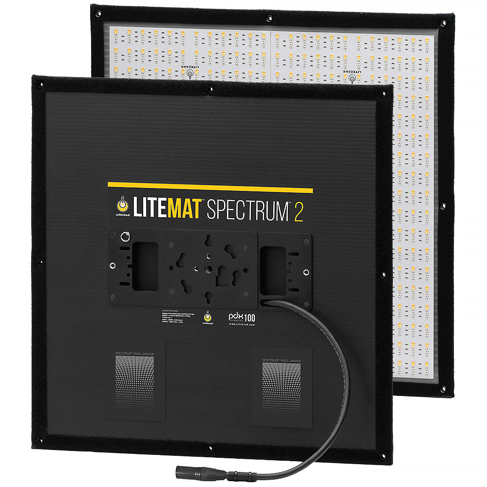 Litegear LiteMat Spectrum 2 RGB LED Light Panel (2019 Edition)