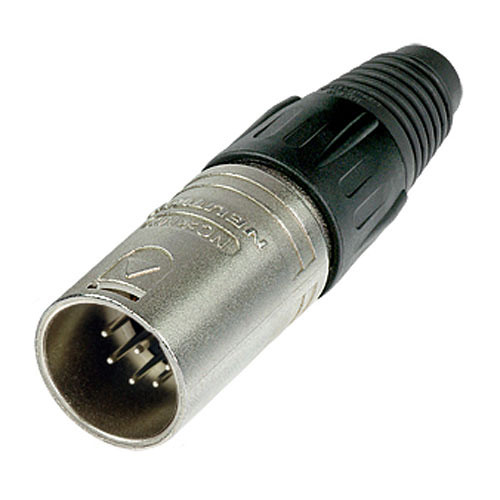 Neutrik NC7MX 7-Pin XLR Male Cable Connector (Silver)