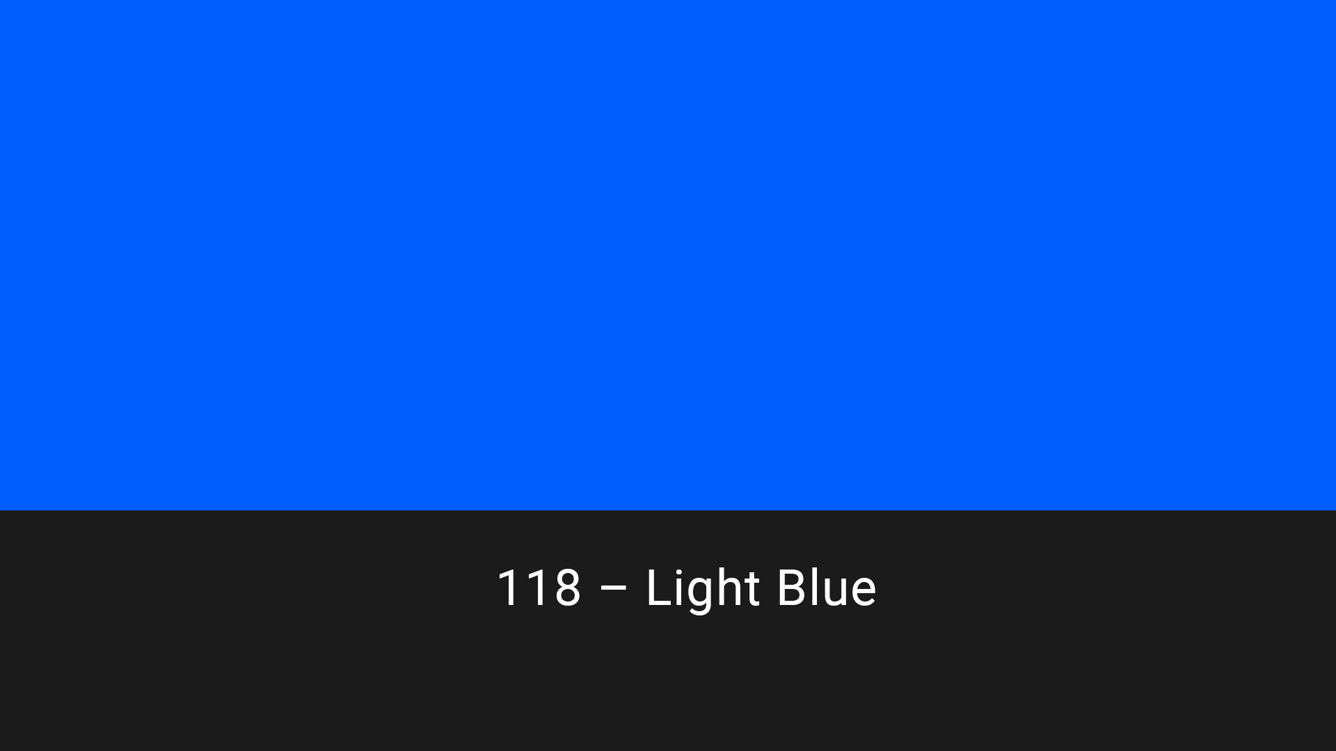 Cotech filters 118 Light Blue