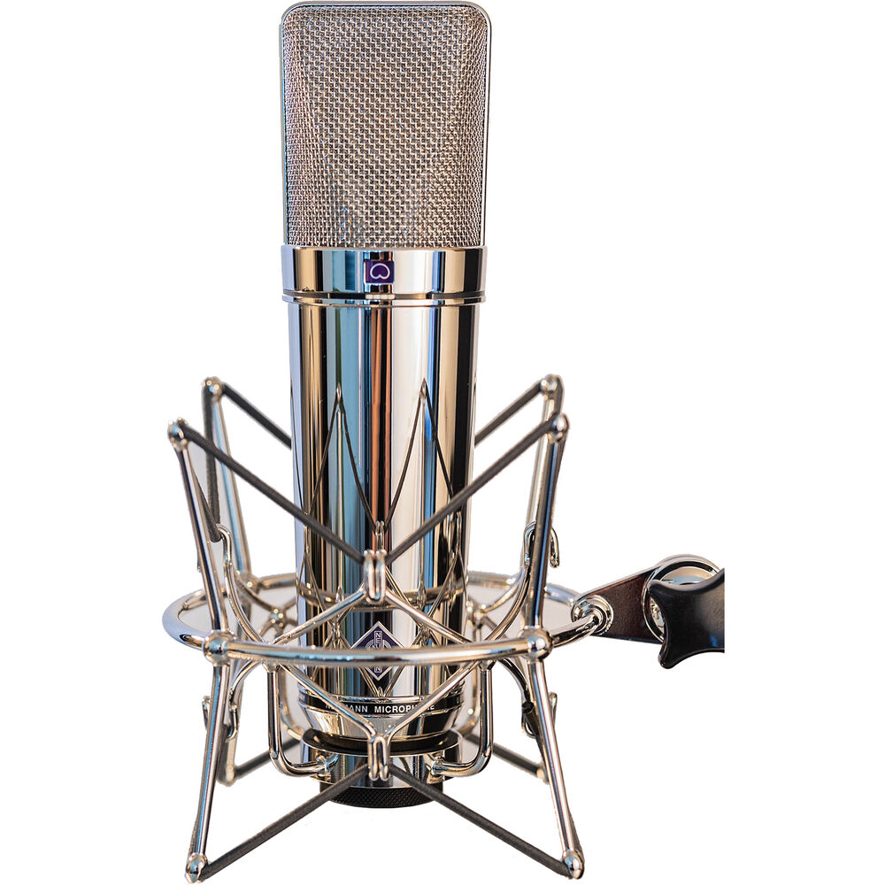 Neumann U 87 Ai Large-Diaphragm Multipattern Condenser Microphone (Titanium Colored, Special 50th Anniversary Edition)