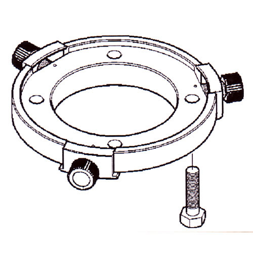 Vinten 3100-3 Quickfix Adapter with 4-Hole Flat Base