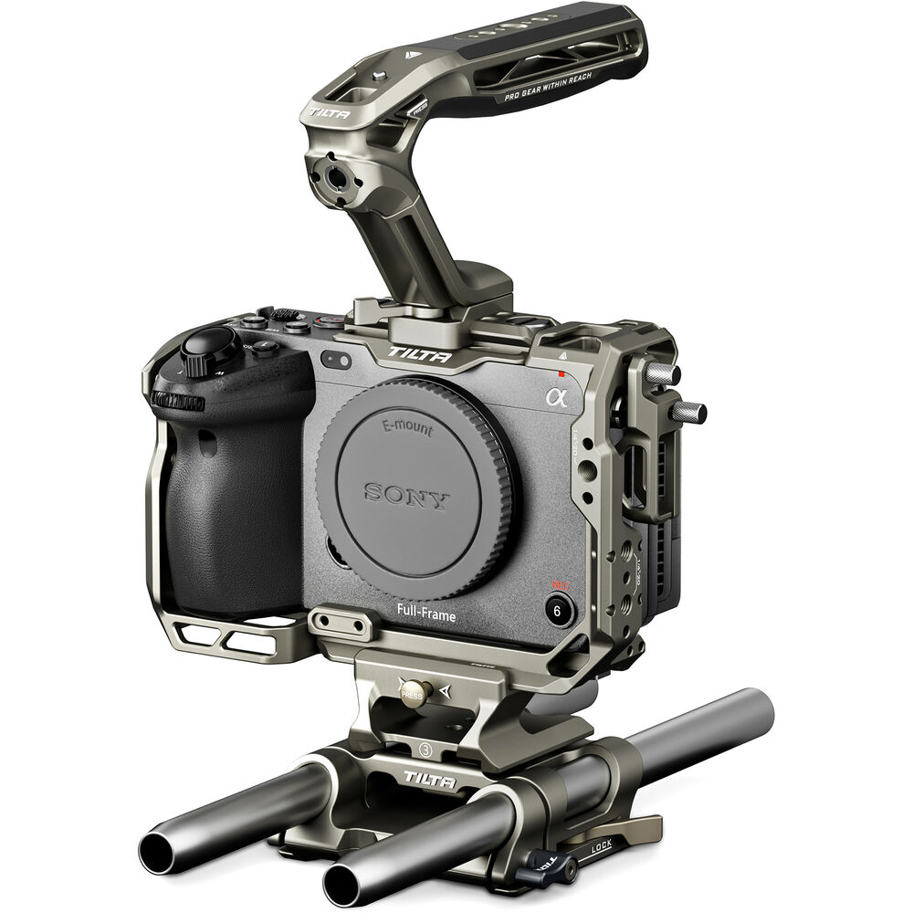 Tilta Camera Cage for Sony FX3 & FX30 V2 Basic Kit (Titanium Gray)