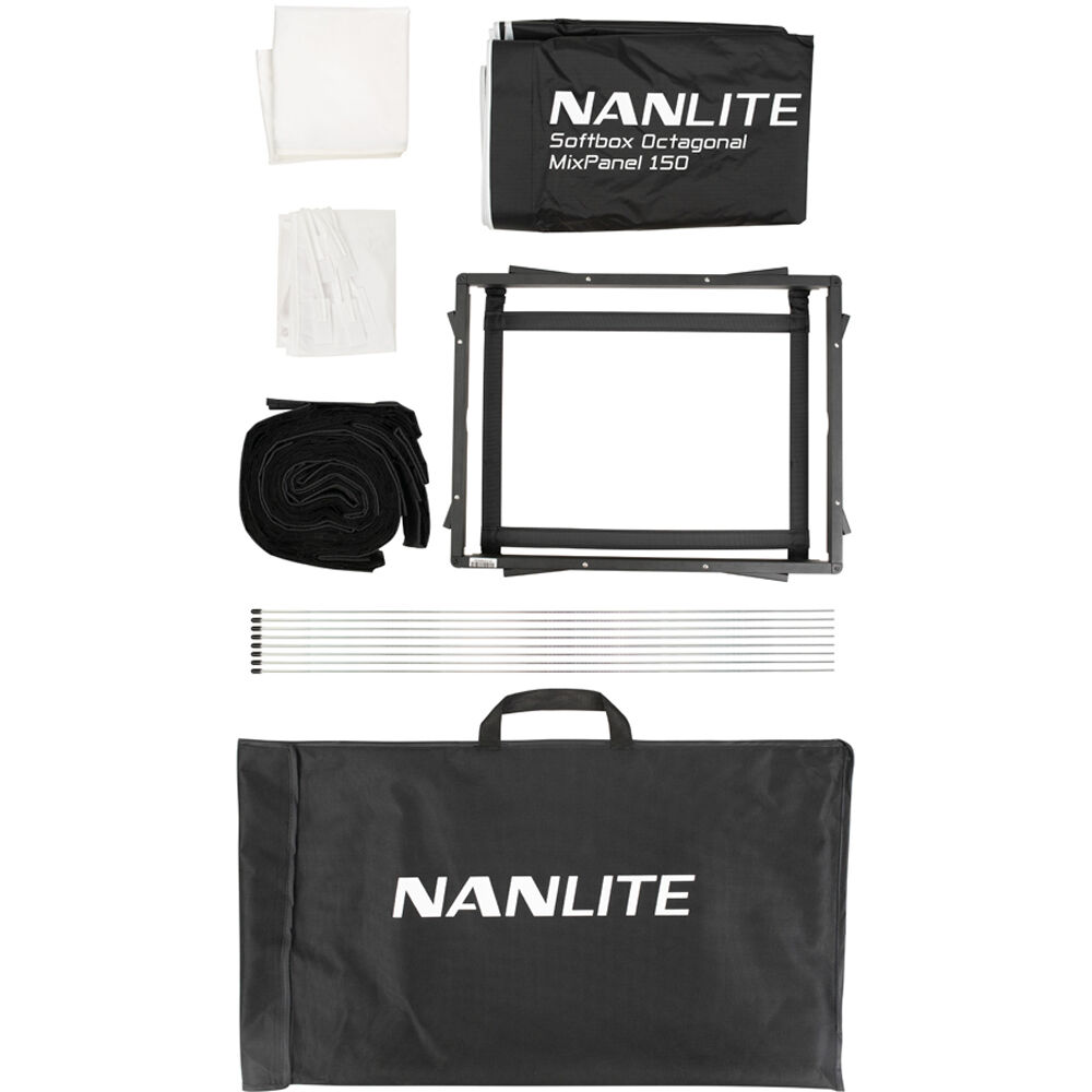 Nanlite Octagonal Softbox with Fabric Grid for MixPanel 150