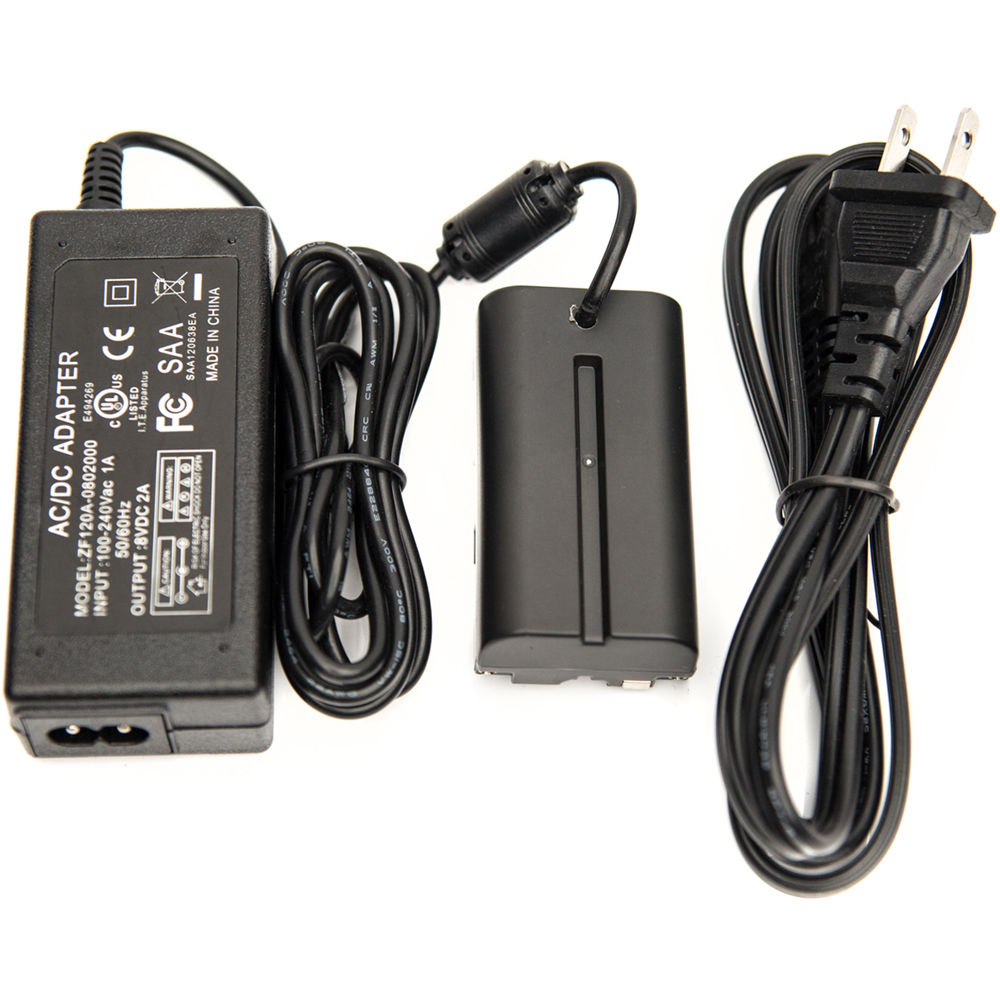 SmallHD AC Adapter with L-Series Dummy Battery for Select Monitors (US Plug)