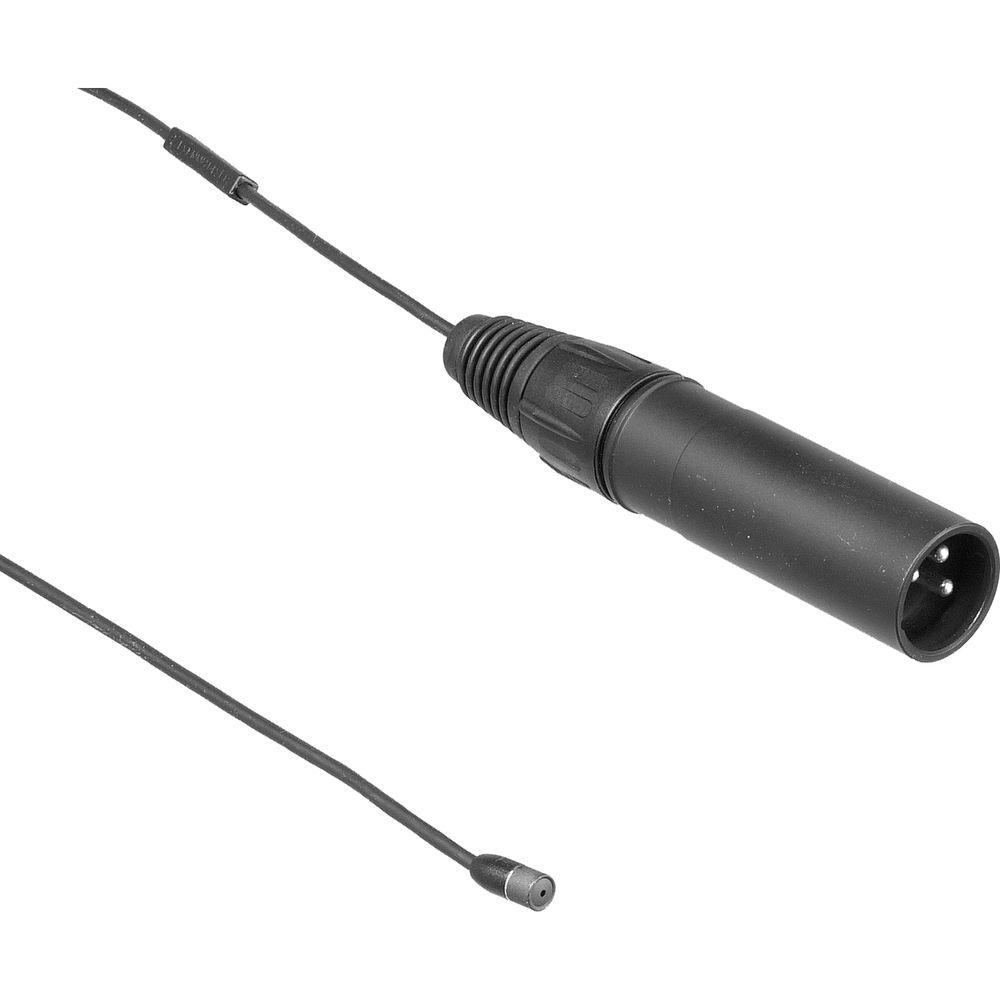 Sennheiser MKE 2 Gold Series Subminiature Omnidirectional Lavalier Microphone with XLR Connector (Black)