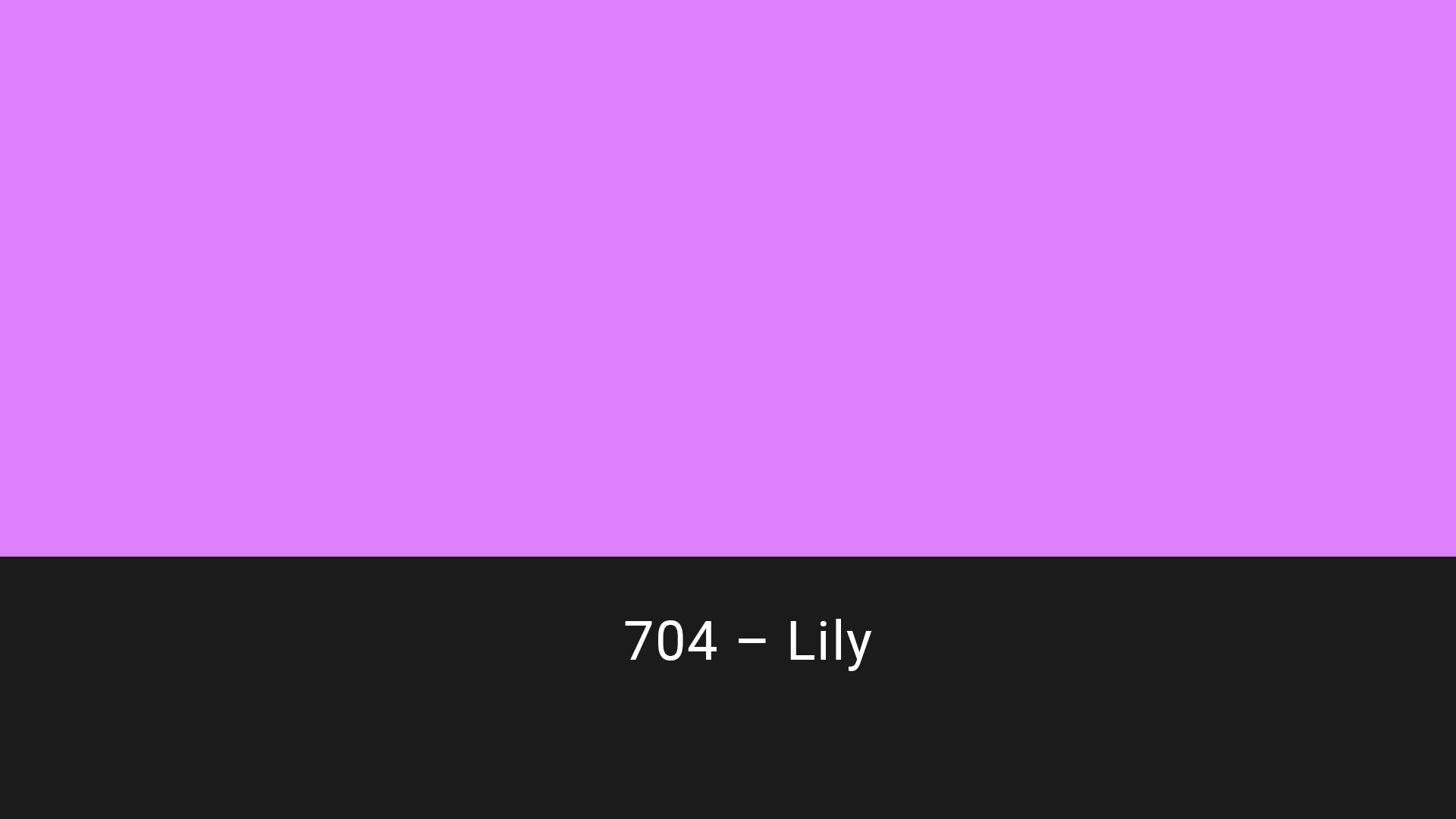Cotech filters 704 Lily