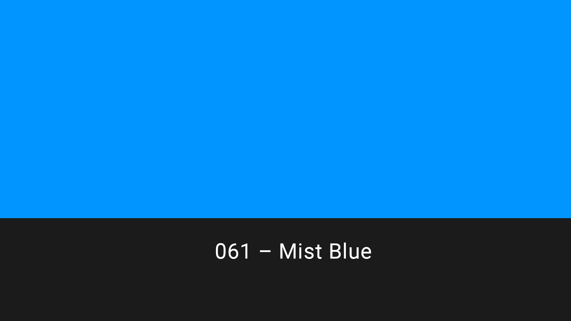 Cotech filters 061 Mist Blue