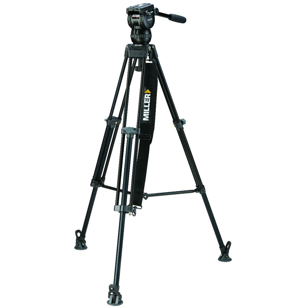 Miller CX2 Fluid Head with Toggle 75 1-Stage Alloy Tripod System