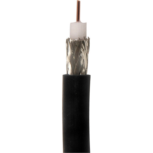 Canare L-4CFB RG59 HD-SDI Coaxial Cable (656', Black)