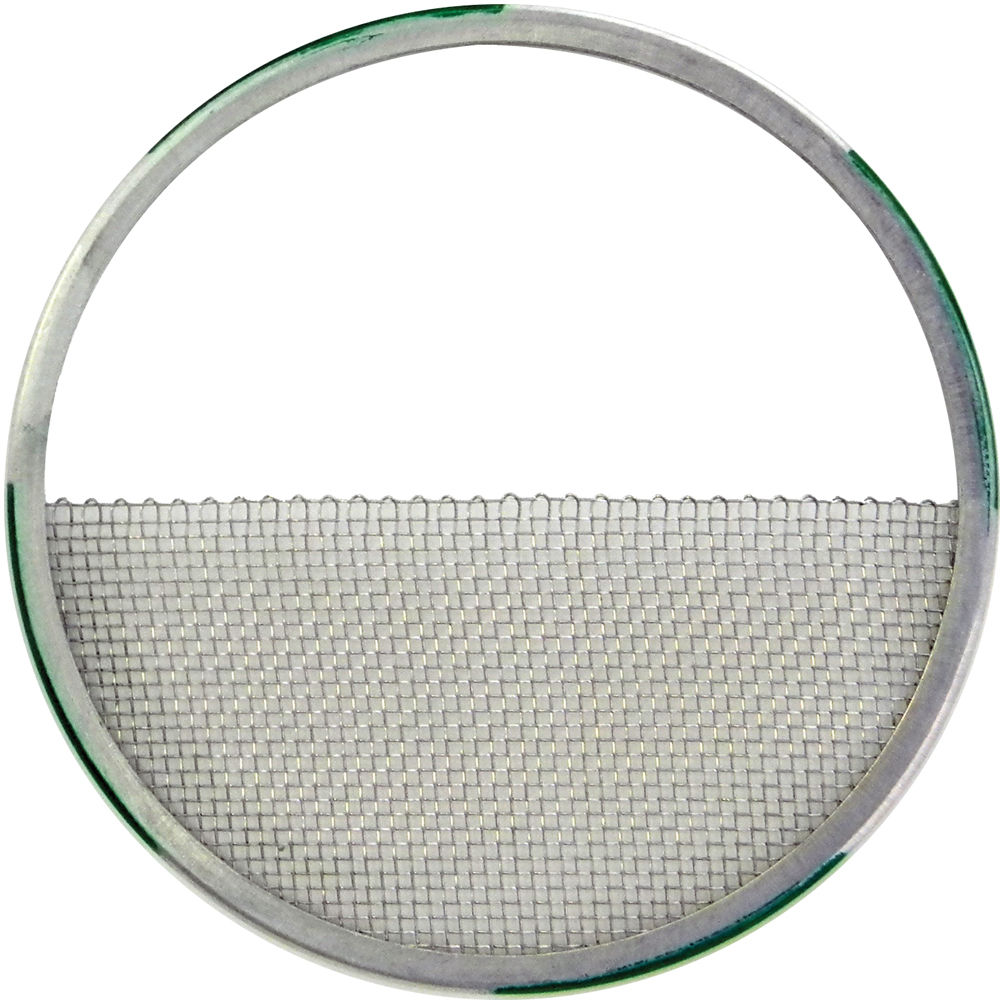 Matthews 4.25" Half Single Stainless Wire Diffusion (Green with Silver)