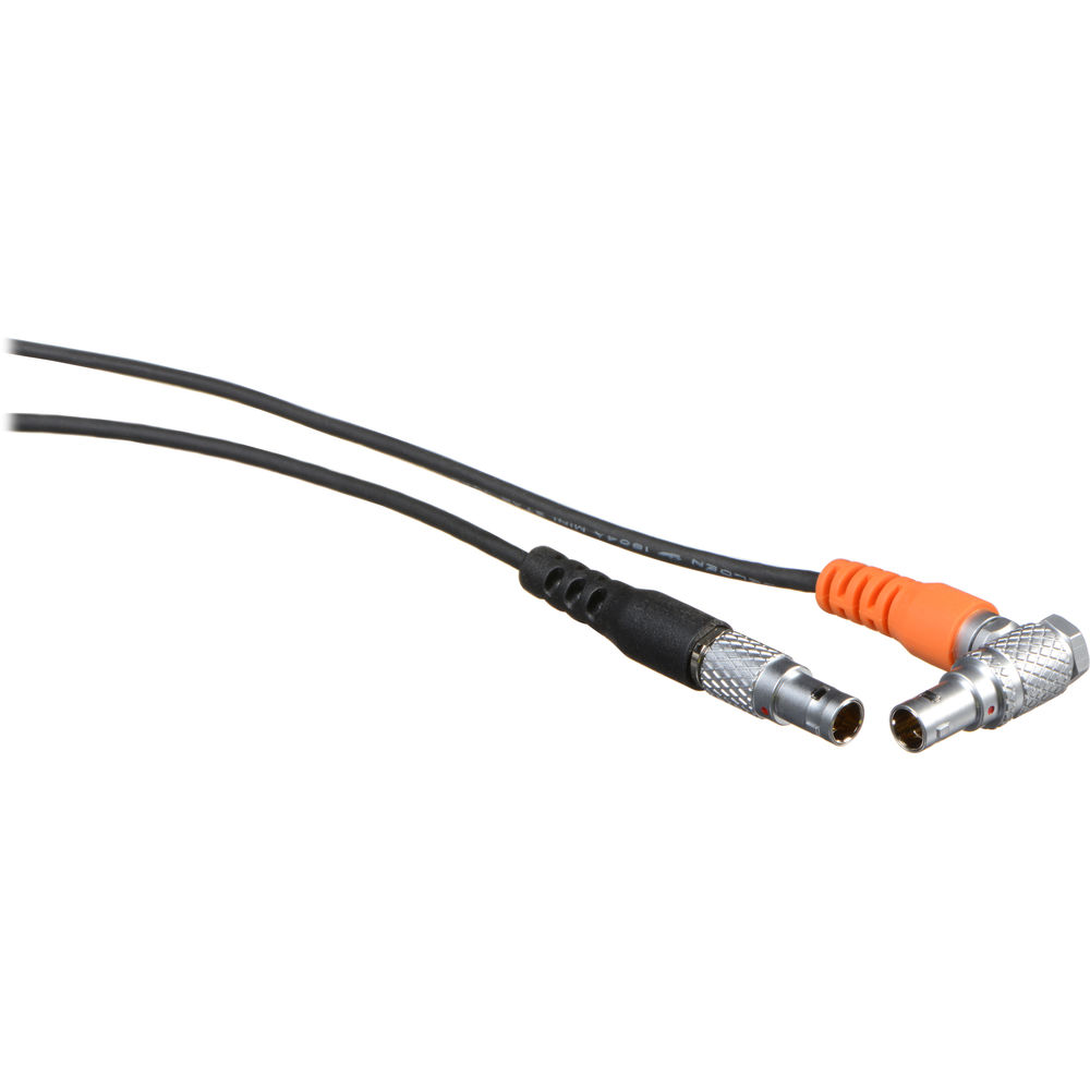 Teradek RT Latitude MDR Receiver 2-Pin LEMO Power Cable (15.7", RA to Straight)