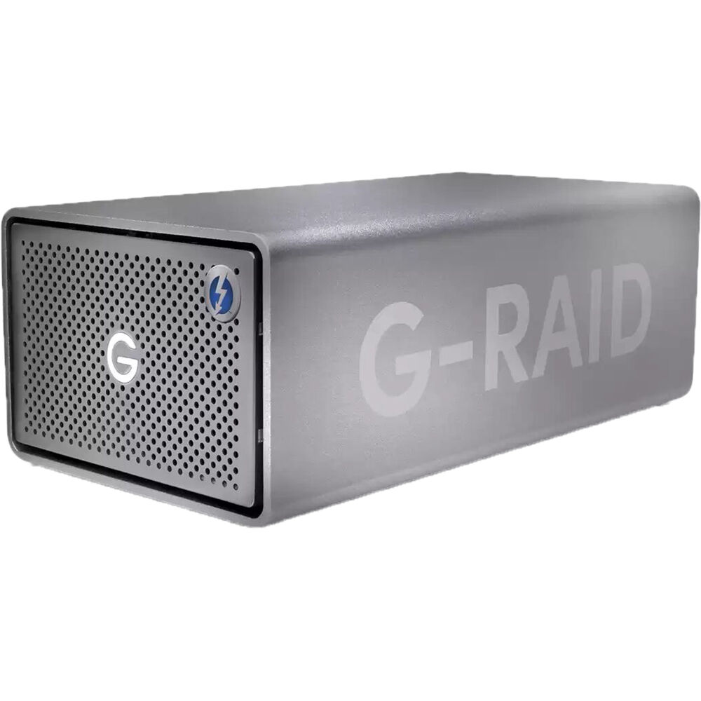 SanDisk Professional G-RAID 2 36TB 2-Bay RAID Array (2 x 18TB, Thunderbolt 3 / USB 3.2 Gen 1)