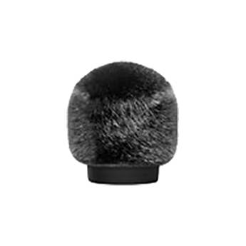 Bubblebee Industries Windkiller Short Fur Slip-On Wind Protector for 23 to 26mm Mics (Extra-Small, Black)