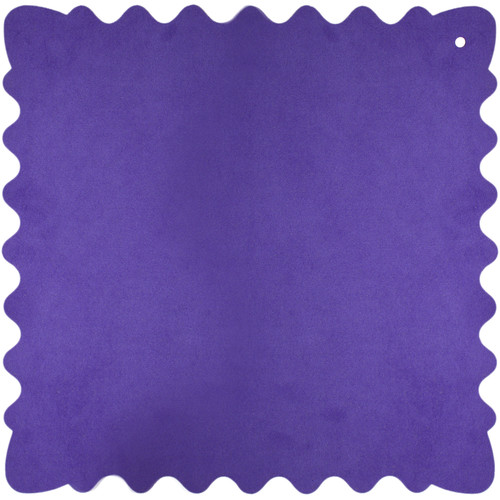 Bluestar Ultrasuede Cleaning Cloth (Purple, Medium, 10 x 10")